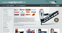 Desktop Screenshot of nagelgeraete.de
